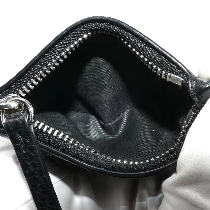 Maison Margiela 4ステッチ 三つ折り財布 ブラック SA3UI0010 ユニセックス【中古】