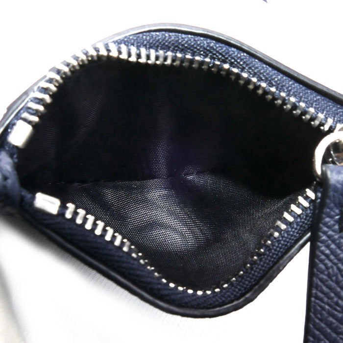 Maison Margiela 4ステッチ 三つ折り財布 ネイビー SA3UI0017 ユニセックス【中古】