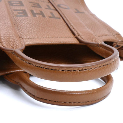 MARC JACOBS マークジェイコブス ザ レザー トート ミニ 2Wayショルダーバッグ ブラウン H053L01RE22 レディース【中古】