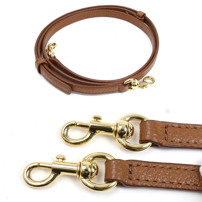 MARC JACOBS マークジェイコブス ザ レザー トート ミニ 2Wayショルダーバッグ ブラウン H053L01RE22 レディース【中古】