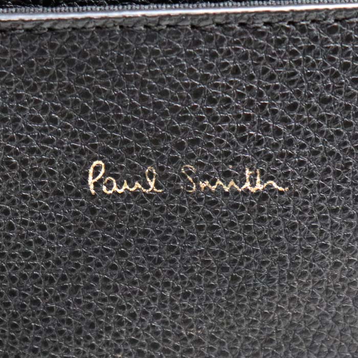 Paul Smith ポール・スミス スクエア バッグパック リュック・デイパック ブラック メンズ【中古】