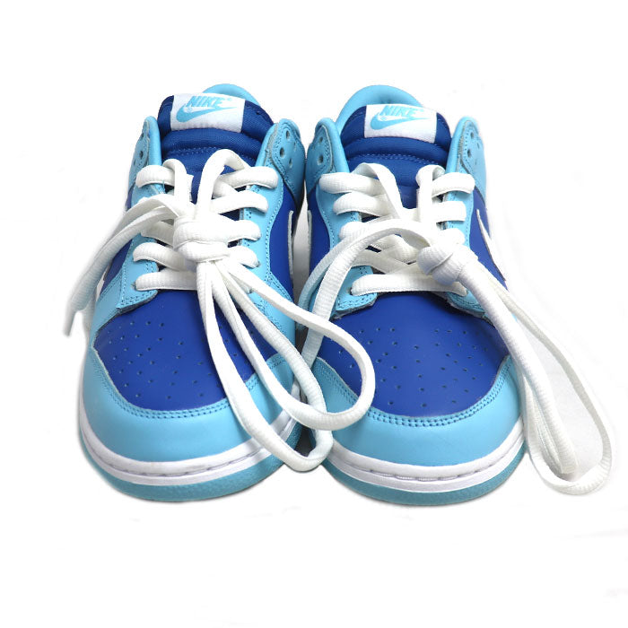 NIKE ナイキ DUNK LOW RETRO QS ARGON スニーカー ブルー DM0121-400 27cm メンズ【中古】【美品】