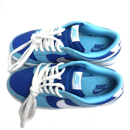 NIKE ナイキ DUNK LOW RETRO QS ARGON スニーカー ブルー DM0121-400 27cm メンズ【中古】【美品】