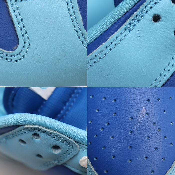 NIKE ナイキ DUNK LOW RETRO QS ARGON スニーカー ブルー DM0121-400 27cm メンズ【中古】【美品】