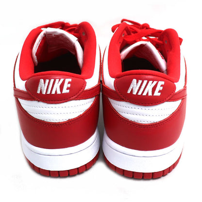 NIKE ナイキ DUNK LOW SP UNIVERSITY RED スニーカー ホワイト レッド CU1727-100 27.5cm メンズ【中古】【美品】