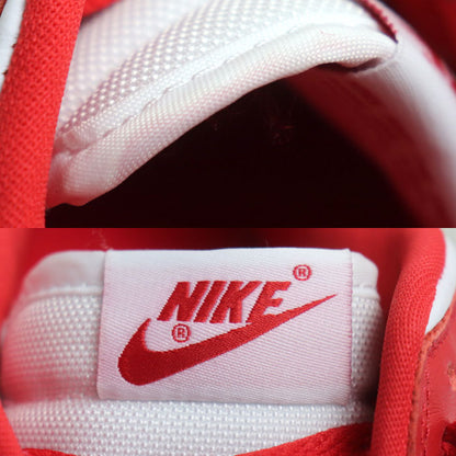 NIKE ナイキ DUNK LOW SP UNIVERSITY RED スニーカー ホワイト レッド CU1727-100 27.5cm メンズ【中古】【美品】