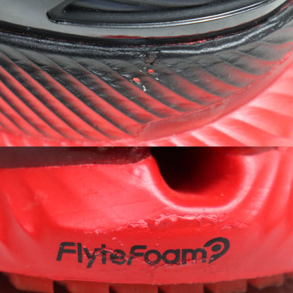 asics アシックス メタライド ランニングシューズ スニーカー ブラック レッド 1011A142 28cm メンズ【中古】