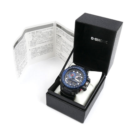 CASIO カシオ G-SHOCK ガルフマスター 腕時計 ソーラー GWN-1000B-1BJF 電波 メンズ【中古】