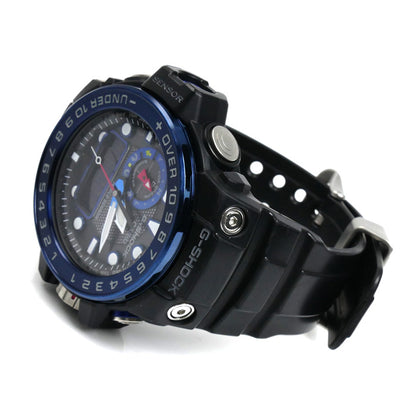CASIO カシオ G-SHOCK ガルフマスター 腕時計 ソーラー GWN-1000B-1BJF 電波 メンズ【中古】