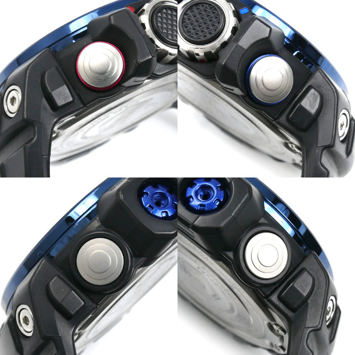 CASIO カシオ G-SHOCK ガルフマスター 腕時計 ソーラー GWN-1000B-1BJF 電波 メンズ【中古】