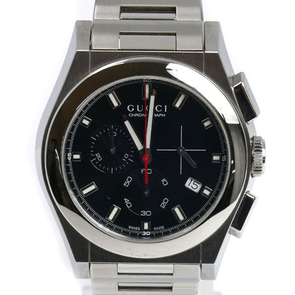 GUCCI グッチ パンテオン クロノグラフ 腕時計 電池式 YA115235/115.2 メンズ【中古】