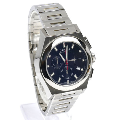 GUCCI グッチ パンテオン クロノグラフ 腕時計 電池式 YA115235/115.2 メンズ【中古】