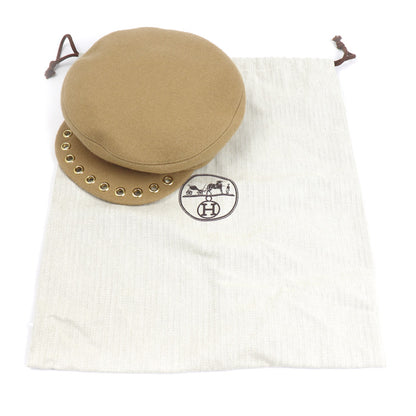 HERMES エルメス ヴォーバン セーラー キャスケット ベージュ H232034N 
57 レディース【中古】【美品】