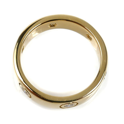 CARTIER カルティエ K18YG イエローゴールド ラブリング クラシック 6P ダイヤ リング・指輪 ダイヤモンド 14号 54 7.5g レディース【中古】【美品】