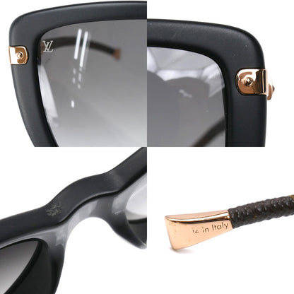 LOUIS VUITTON ルイ・ヴィトン シャルロット モノグラム サングラス ブラック Z0781E 55□17-140 E1107 ユニセックス【中古】