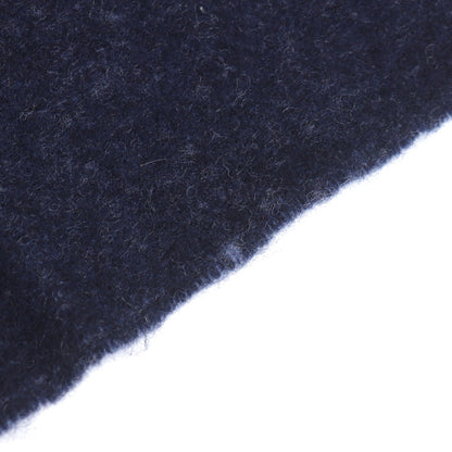 LOEWE ロエベ ロゴ アナグラム バイカラー スカーフ マフラー ネイビー ブルー F810250X01 ユニセックス【中古】