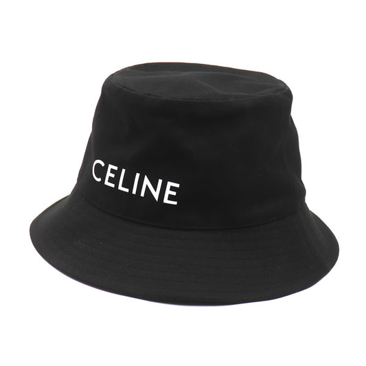 CELINE セリーヌ バケットハット ハット ブラック 2AU5B968P M ユニセックス【中古】【美品】