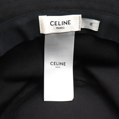 CELINE セリーヌ バケットハット ハット ブラック 2AU5B968P M ユニセックス【中古】【美品】