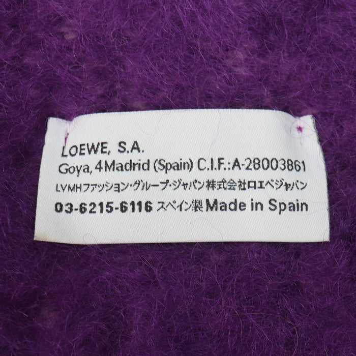 LOEWE ロエベ モヘア マフラー マルチカラー レディース【中古】【美品】