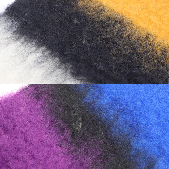 LOEWE ロエベ モヘア マフラー マルチカラー レディース【中古】【美品】