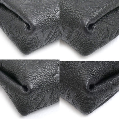 LOUIS VUITTON ルイ・ヴィトン モノグラムアンプラント ポシェット 非売品 スタッフ用 ショルダーバッグ ブラック R98570 PE0284 レディース【中古】【美品】