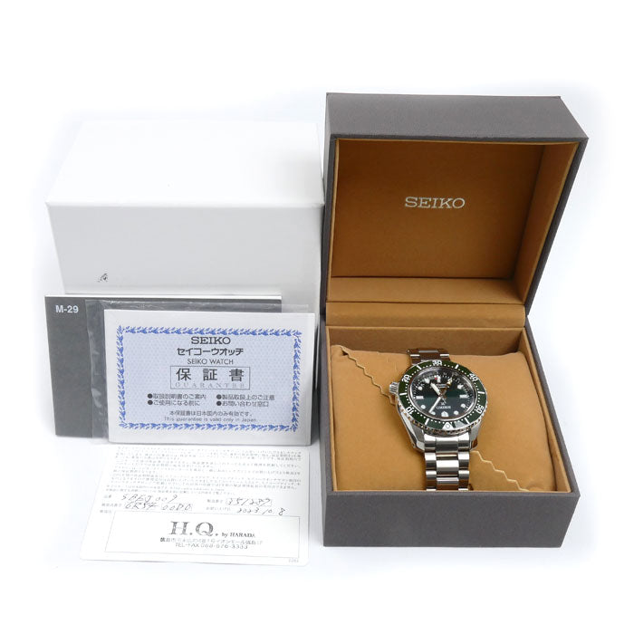 SEIKO セイコー ロスペックス PROSPEX メカニカルダイバー 1968 GMT 腕時計 自動巻き SBEJ009/6R54-00D0 メンズ【中古】【美品】