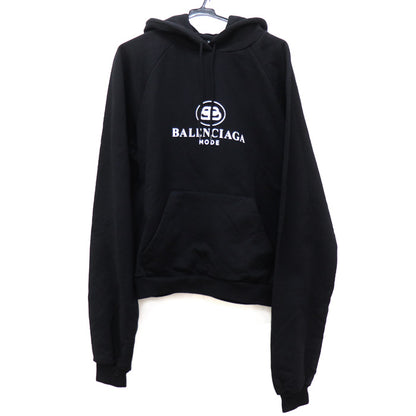 BALENCIAGA バレンシアガ パーカー ブラック 571194 L メンズ【中古】