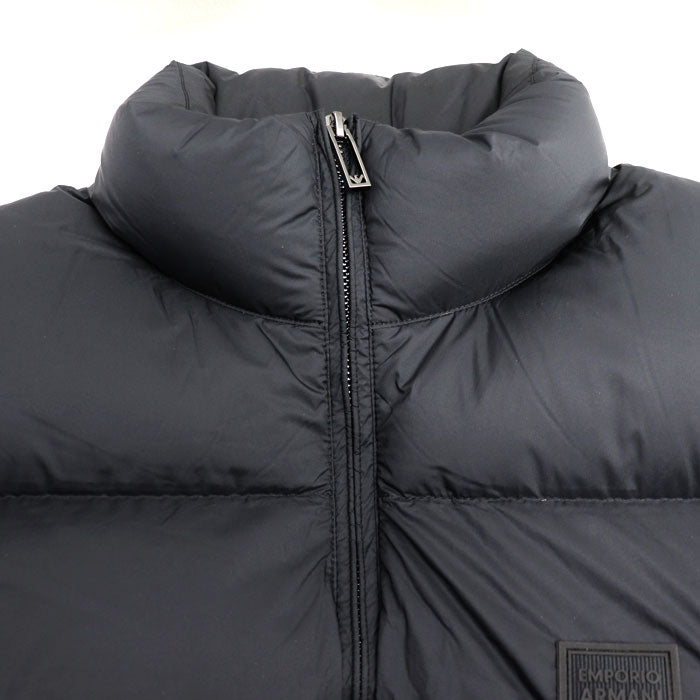 Emporio Armani エンポリオ・アルマーニ ダウンジャケット ブラック :[ 46 メンズ【中古】【美品】