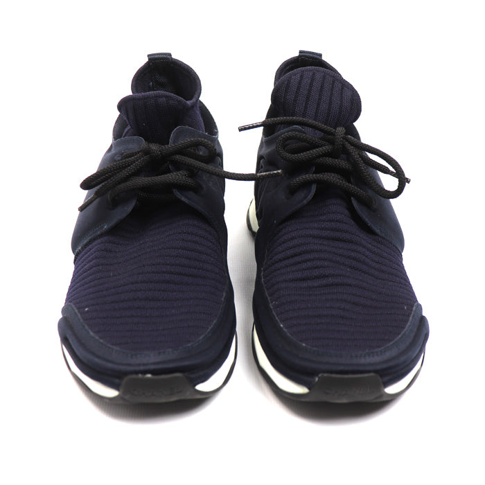 CHANEL シャネル ファブリック ソックスニーカー ココマーク スニーカー ネイビー G33729 
39 レディース【中古】