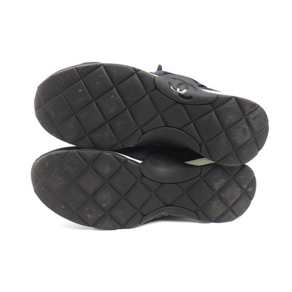 CHANEL シャネル ファブリック ソックスニーカー ココマーク スニーカー ネイビー G33729 
39 レディース【中古】