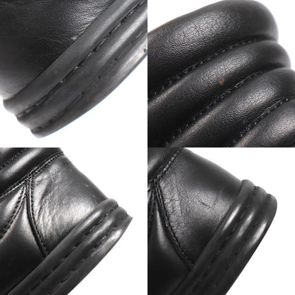 CHANEL シャネル レザー チェーン ハイカット スニーカー ブラック G31316 
33 レディース【中古】