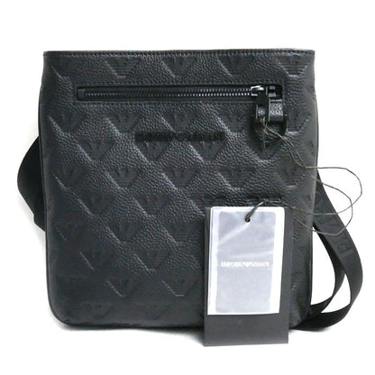 Emporio Armani エンポリオ・アルマーニ ショルダーバッグ ブラック Y4M399 Y142V メンズ【中古】【極美品】