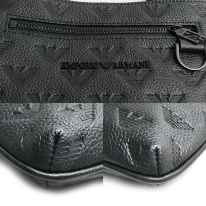 Emporio Armani エンポリオ・アルマーニ ショルダーバッグ ブラック Y4M399 Y142V メンズ【中古】【極美品】