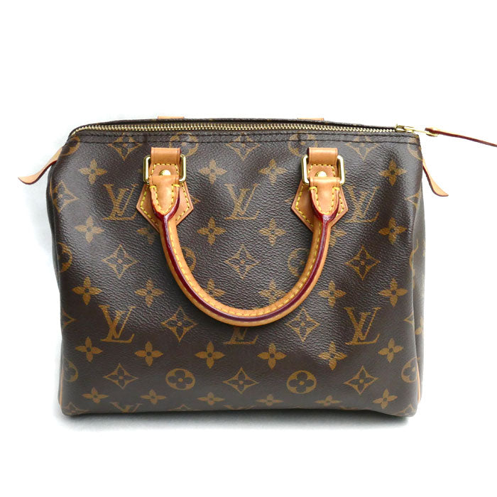 LOUIS VUITTON ルイ・ヴィトン モノグラム スピーディ25 ボストンバッグ ブラウン Ｍ41109 IC レディース【中古】