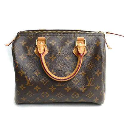 LOUIS VUITTON ルイ・ヴィトン モノグラム スピーディ25 ボストンバッグ ブラウン Ｍ41109 IC レディース【中古】