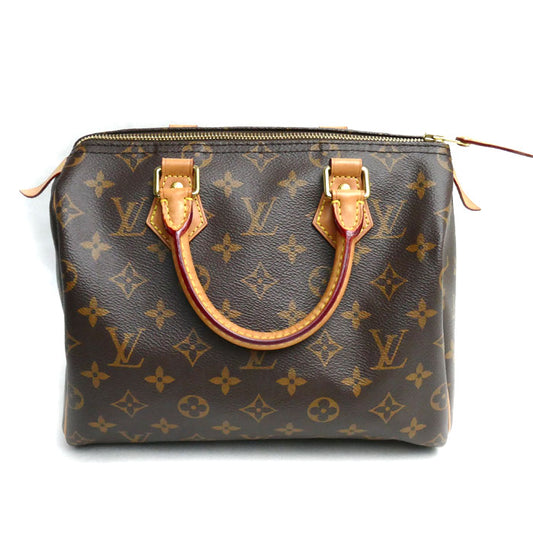 LOUIS VUITTON ルイ・ヴィトン モノグラム スピーディ25 ボストンバッグ ブラウン Ｍ41109 IC レディース【中古】