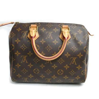 LOUIS VUITTON ルイ・ヴィトン モノグラム スピーディ25 ボストンバッグ ブラウン Ｍ41109 IC レディース【中古】