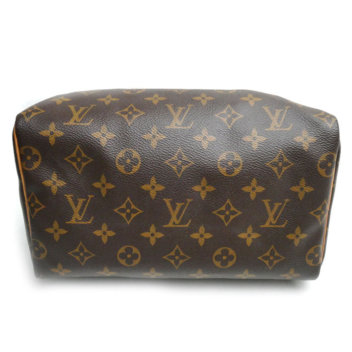 LOUIS VUITTON ルイ・ヴィトン モノグラム スピーディ25 ボストンバッグ ブラウン Ｍ41109 IC レディース【中古】