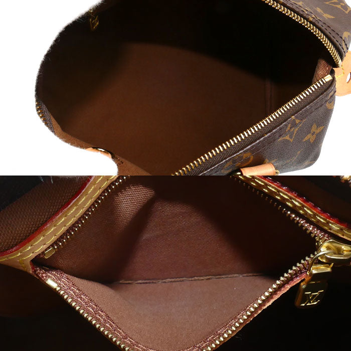 LOUIS VUITTON ルイ・ヴィトン モノグラム スピーディ25 ボストンバッグ ブラウン Ｍ41109 IC レディース【中古】