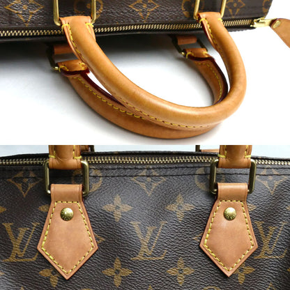 LOUIS VUITTON ルイ・ヴィトン モノグラム スピーディ25 ボストンバッグ ブラウン Ｍ41109 IC レディース【中古】