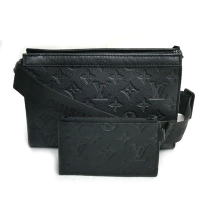 LOUIS VUITTON ルイ・ヴィトン ガストン･ウェアラブル ウォレット ショルダーバッグ ブラック M81115 ＩＣ メンズ【中古】