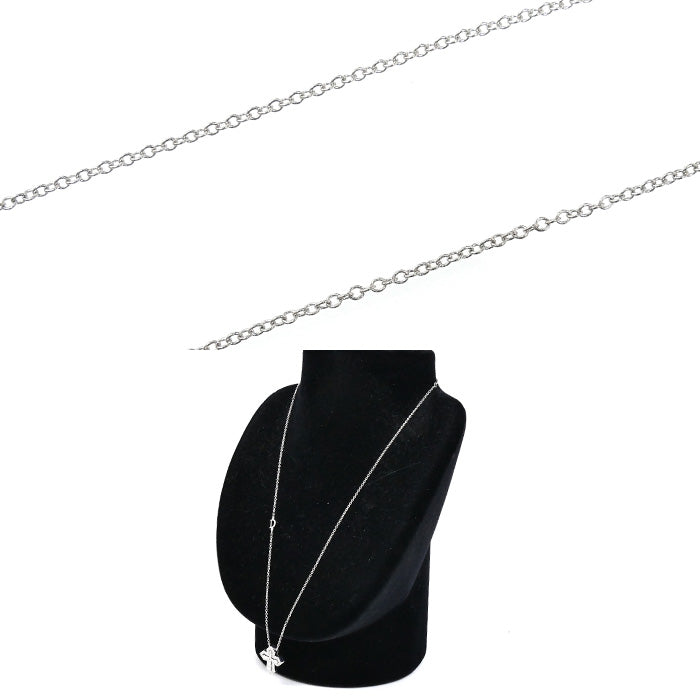 Damiani ダミアーニ K18WG ホワイトゴールド ベルエポック クラウン ダイヤ ネックレス 20089078 ダイヤモンド 7.0g 50cm レディース【中古】【美品】