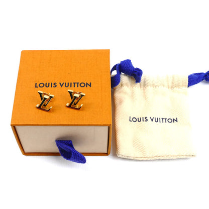 LOUIS VUITTON ルイ・ヴィトン エナメル/メタル LVアイコニック ピアス M01135 BY2244 レディース【中古】
