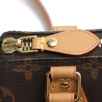 LOUIS VUITTON ルイ・ヴィトン ナノスピーディ 2Wayショルダーバッグ ブラウン M81085 TY0273 レディース【中古】【美品】