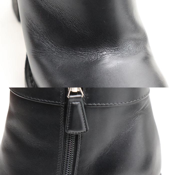 CHANEL シャネル ココマーク ターンロック ショートブーツ ブーツ ブラック G31285 
36C サイドジップ レディース【中古】【美品】