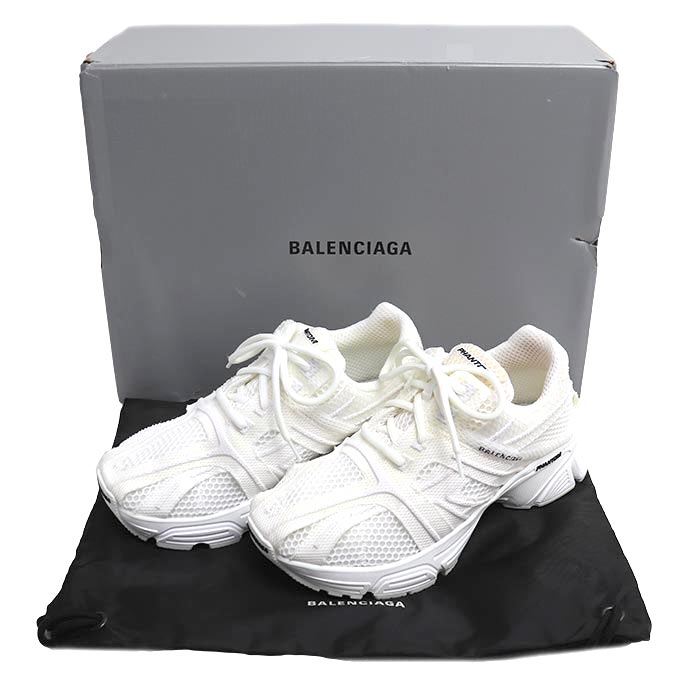 BALENCIAGA バレンシアガ PHANTOM ファントム スニーカー ホワイト 24.5cm レディース【中古】