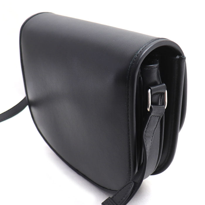CELINE セリーヌ ミディアム ブザス トリオンフ ショルダーバッグ ブラック 114453FH1.38SI レディース【中古】【美品】