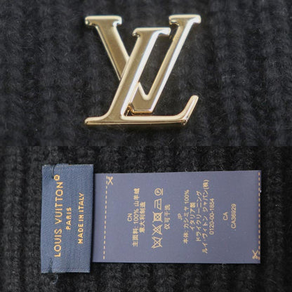 LOUIS VUITTON ルイ・ヴィトン ビーニー LV スパーク ニットキャップ ブラック M77877 RN1254 
S レディース【中古】【美品】