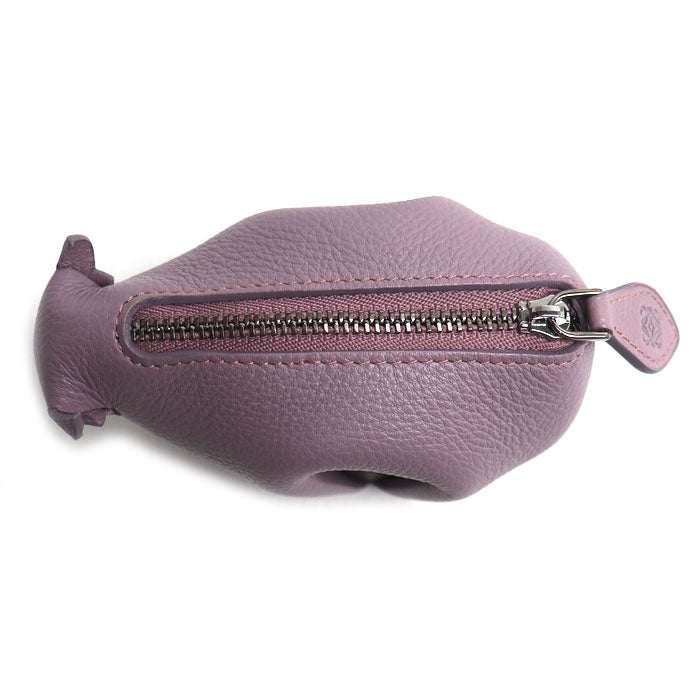 LOEWE ロエベ アニマル ウシ モチーフ コインケース パープル レディース【中古】【美品】