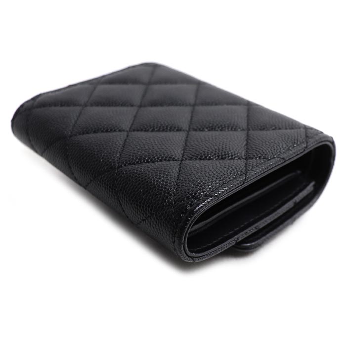 CHANEL シャネル 19 スモールフラップ ウォレット 三つ折り財布 AP3711 レディース【中古】【美品】